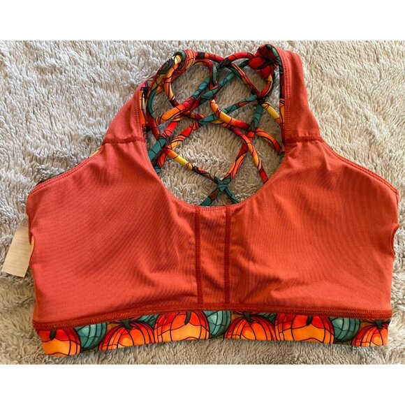 CVG "Gourd Vibes" Butterfly Back Sports Bra (S) - Picture 3 of 6